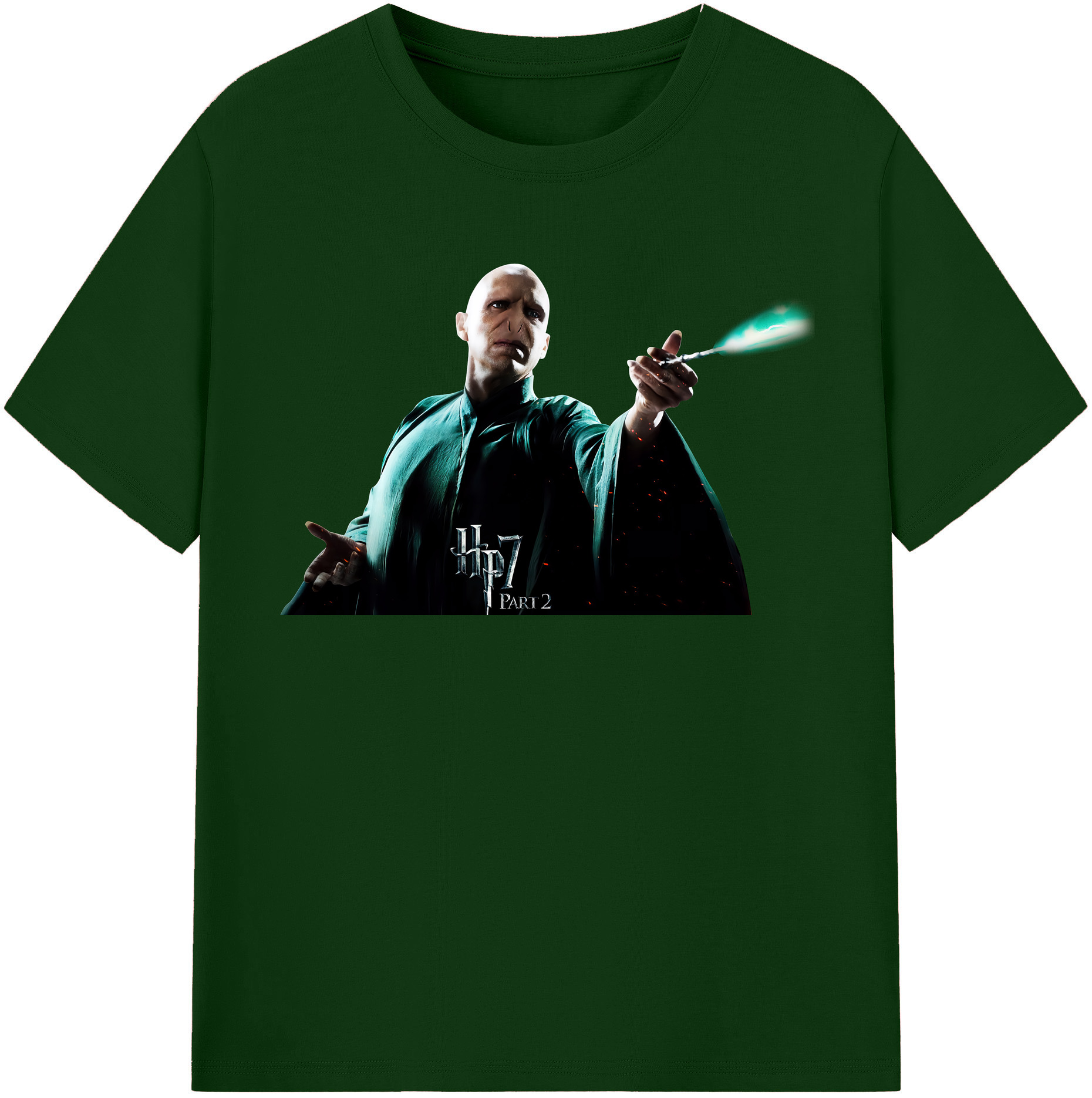 （画像用） Harry Potter ハリー・ポッターシリーズ 綿100％半袖Tシャツ（フロントプリント）
